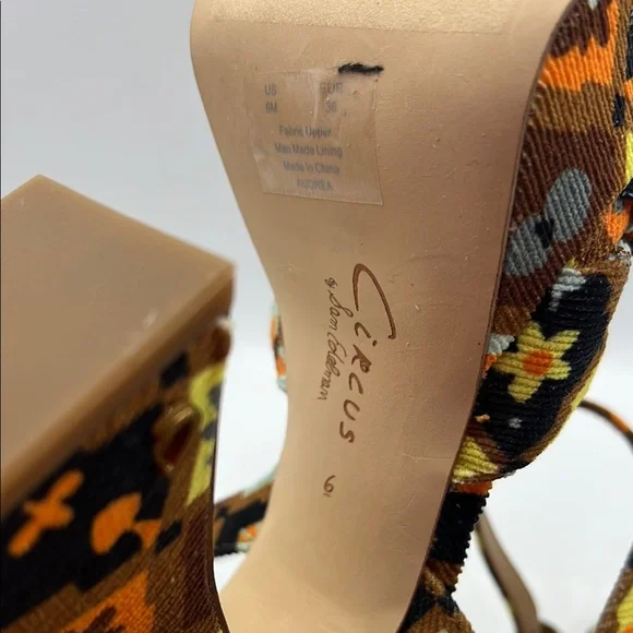 Circus by Sam Edelman Floral Platform Heels - Picture 12 of 15